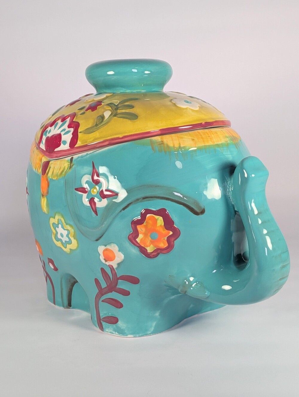 World Market Royal Elephant Cookie Jar